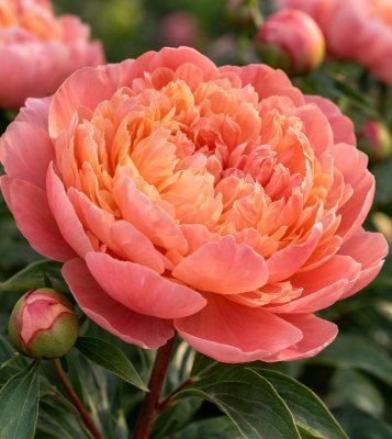Pivoňka čínská - CORAL  SUNSET