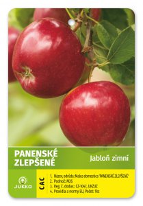 Jabloň PANENSKÉ ČESKÉ