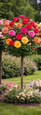 Růže stromková - kontejner